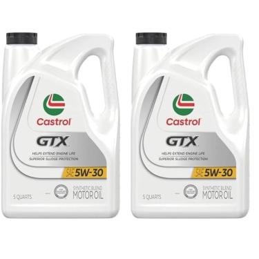 Imagem de Óleo de Motor Castrol GTX Ultraclean 5W-30 Sintético 5L x2