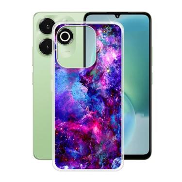 Imagem de YQINHHME Capa de telefone para Umidigi G9x (6,7 polegadas), capa de silicone macio TPU transparente [ultrafina X antiamarela] capa protetora antiqueda à prova de choque para Umidigi G9x - linda