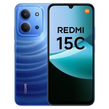 Imagem de Redmi15C 256GB 8GB RAM Dual SIM Tela Grande 6.74" Moonlight Blue - Lac