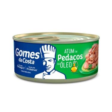 Imagem de Atum em Pedaços em Óleo Gomes da Costa 170g