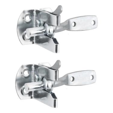 Imagem de 2X Kit 2 Peças Fecho Portão Bate Fecha Bico Papagaio Automát