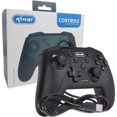 Imagem de Controle Gamepad Com Fio Compatível com Pc Computador Windows 10 e 11 Android Ps3 e Nintendo Switch I Joystick Manete com Fio para Entrada USB para Computadores ou Notebook I Funciona com Smartphone Android