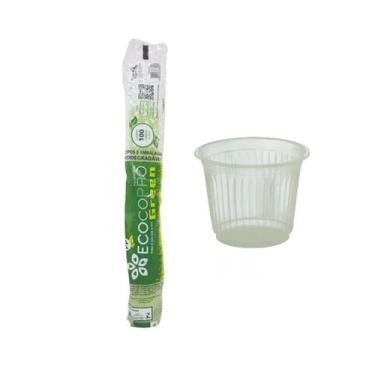 Imagem de Copo Biodegradável 50ml Ecocoppo Com 100 Unidades
