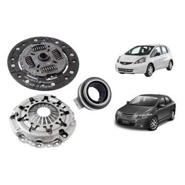 Imagem de Kit Embreagem Lukrepset Disco 198 MM Honda City 1.5 16V 2010 A 2021, E