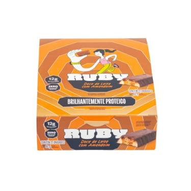 Imagem de DISPLAY 12 RUBY BARRINHA PROTEINA 40G - DOCE DE LEITE/AMENDOIM