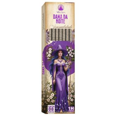 Imagem de Incenso Linha Mística 0% Carvão Dama Da Noite Com 8 Varetas