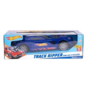 Imagem de Hot Wheels Carros Track Ripper Azul com Luz e Som 42CM Tamanho Multikids - BR2264OUT [Remanufaturado] BR2264OUT