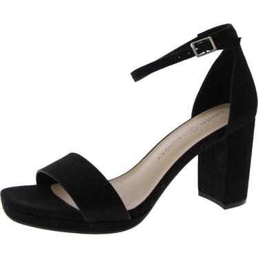 Imagem de Chinese Laundry Sandália feminina de salto Teri, Preto, 40
