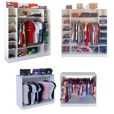 Imagem de Expositores Comércio e Lojas 4 Peças Magia Móveis