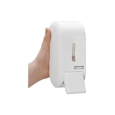 Imagem de Saboneteira C/ Reservatório P/alcool Gel Ou Sabonete Líquido - PREMISS