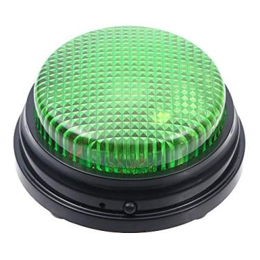 Imagem de Botão de Voz Gravável com Luz LED Som Brinquedo Interativo para Educação entre Pais e Filhos Fonógrafo Pressão Longa Gravar Fácil Carregar Usar