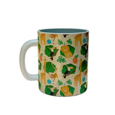 Imagem de Caneca Xícara de Café Porcelana 300ml Design de Festa de Aniversário Infantil