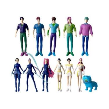 Imagem de Conjunto De 12 Figuras De Ação Kpop Demon Hunters Derpy Rumi Mira Zoey
