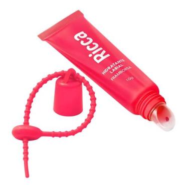 Imagem de Hidratante Labial Ricca Efeito Gloss Framboesa 10g - BELLIZ COMPANY