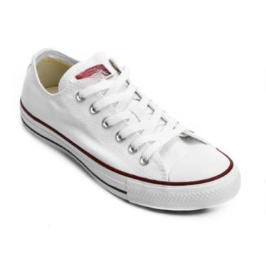 Imagem de Tênis All Star Branco (34 ao 43) - Unissex - Adultos, Caminhantes Casuais - Sapato Esportivo - Casual - Caminhada e Esportes - 43