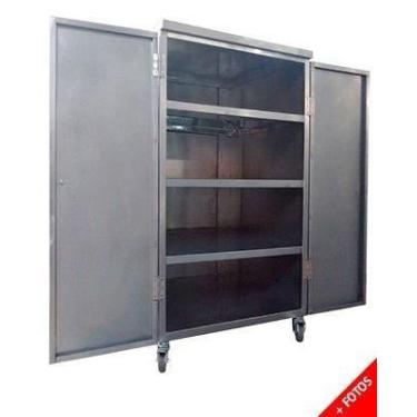 Imagem de Armário Inox 304 Promaq Proarm3 1200x500x1600