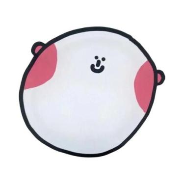 Imagem de Porta-Copos De Acrílico Com Desenho De Carinha Feliz, Resistente Ao Ca