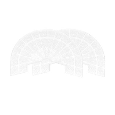 Imagem de 1 par de protetores de sola de sapato para tênis tamanho 7-8 autoadesivo antiderrapante para reparo de placas de calcanhar para homens e mulheres, transparente, Multicor