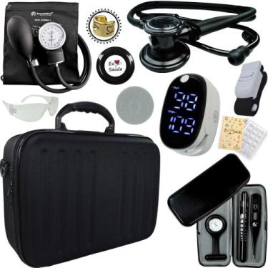 Imagem de Kit Estagio Saude Medicina Enfermagem Farmacia Completo Top - Love Sau