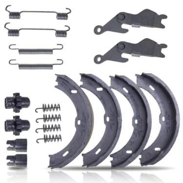 Imagem de Sapata do Freio de Mão (KIT) Traseiro Sprinter 311 415 2012 2013 2014 2015 2016 2017 2018 2019 - Rodado Simples