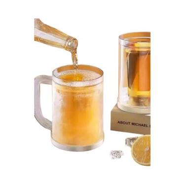 Imagem de Copos De Cerveja De Grande Capacidade Com Dupla Camada, Refrigerados P