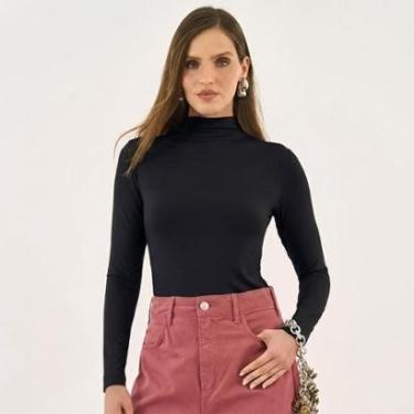Imagem de Blusa Colcci Slim Gola Alta Feminino-Feminino