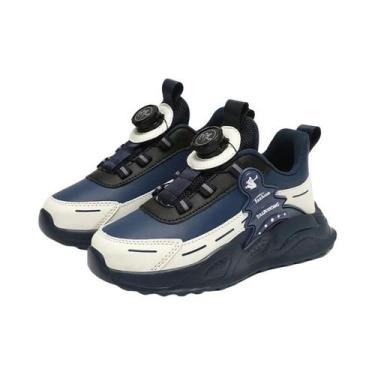 Imagem de Tênis Leves De Couro Antiderrapantes Para Meninos E Meninas, Calçados 