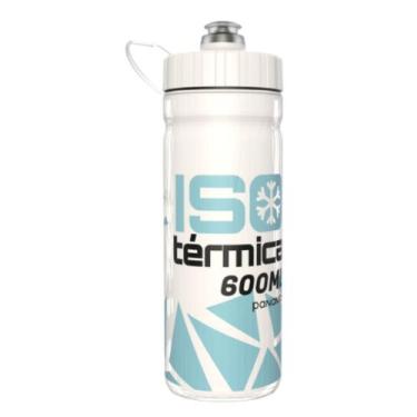 Imagem de Garrafinha De Água Isotérmica 600ml Com Alça Parede Dupla Branca - Pan