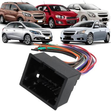 Imagem de Chicote Plug Ligação Gm Cobalt Cruze Sonic Spin Onix 2012 à 2017