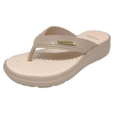 Imagem de Tamanco Feminino Anabela Conforto Uso Diário Azaleia Mia-Feminino