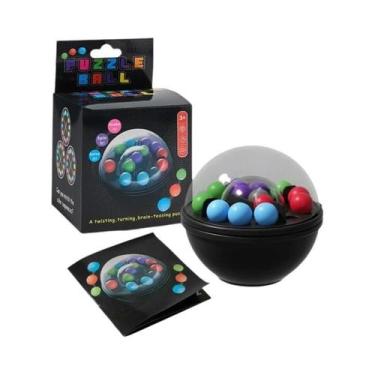 Imagem de Quebra-Cabeça Mágico Rotativo 3D, Brinquedo Fidget, Jogo De Lógica Par