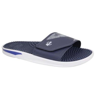 Imagem de C3 Slide BrSport Masculino Chinelo Conforto 2254.128 Cor:MarinhoTamanh