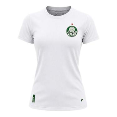 Imagem de Camiseta Betel Sport Palmeiras 1914 Feminina, G, Branco