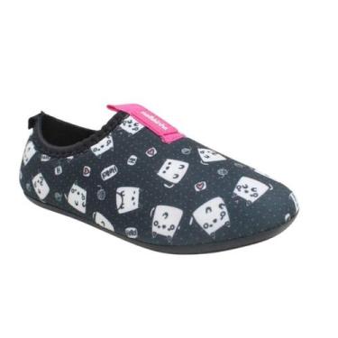Imagem de Tênis Infantil Feminino Molekinha 2716.100 - Preto - 25, 25, Preto
