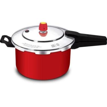 Imagem de Panela Pressão Eirilar 7,5L Antiaderente Dupont 3mm Fechamento Externo