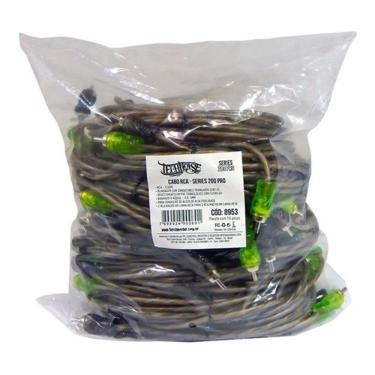 Imagem de Cabo Rca Technoise Series 200pro 3 Metros - Pct 10pçs