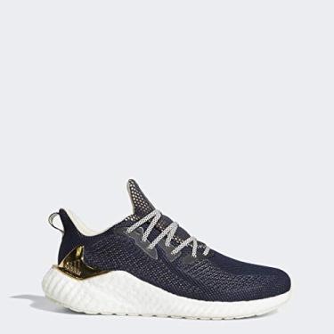 Imagem de adidas Mens Alphaboost Running Sneakers Shoes - Blue - Size 9 D