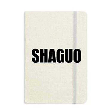 Imagem de Caderno Shaguo frutas nome alimentos capa dura diário clássico A5 presente