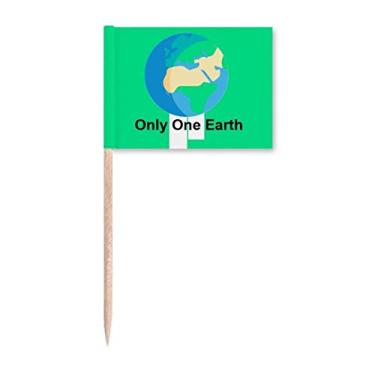 Imagem de Earth Protect Environmental Protect – Marcador de palito de dente para decoração de festa