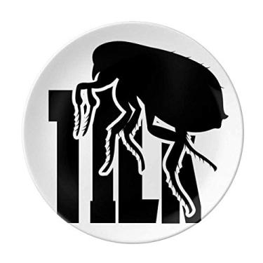 Imagem de Prato decorativo de porcelana Salver de porcelana para insetos Fear Animal