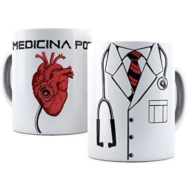 Imagem de Caneca medicina por coração presente médico medicina