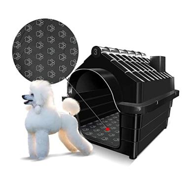 Imagem de Casinha Em Plástico Para Cachorros De Médio Porte N3 Com Colchão de Cor:rosa