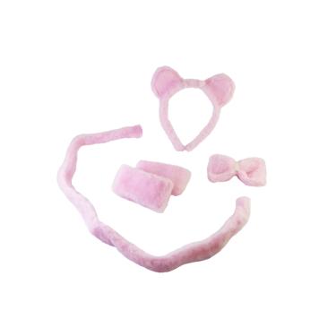 Imagem de Kit Fantasia Pantera Cor de Rosa c/ 1 Kits. - único - rosa