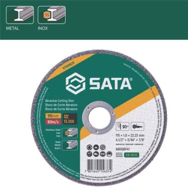 Imagem de Disco Corte Abrasivo Metal/Inox 4.1/2X1.0Mm Sata
