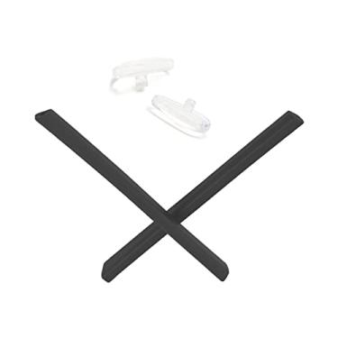 Imagem de Mryok Kits de substituição para fones de ouvido Oakley Gauge 6 OO6038 – Opt, Preto, One Size