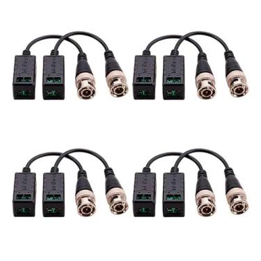Imagem de Kit 04 Pares Conversor Balun Passivo Intelbras Vb 501 P - Compatíveis com Analógicas Hd...