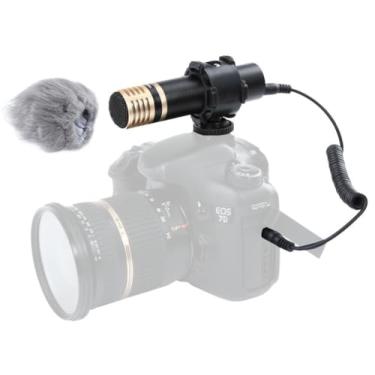 Imagem de Microfone Movo VXR200 HD estéreo XY Condensador Mini Cápsula para câmeras de vídeo DSLR