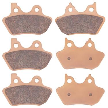 Imagem de CTLLKG Pastilhas de freio para Harley FLHTCU-I Electra Glide Ultra Classic/FLHRCi Road King Classic/Touring, trem noturno Softail Deuce Super Wide Low Glide Sportster XL883 XL1200