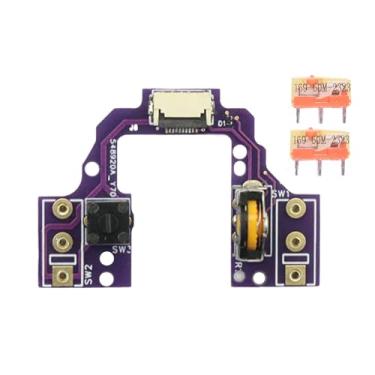 Imagem de BestParts Mouse de substituição para placa-mãe com botão de troca a quente + microinterruptor compatível com mouse gamer sem fio Logitech G Pro X Superlight 2