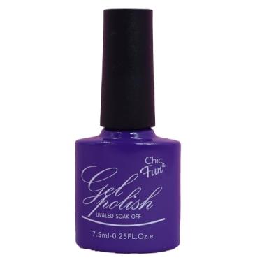 Imagem de Esmalte Em Gel Chic & Fun 7,5ml Led/uv Unhas Manicure Nail C/Registro (092, x 1un)
